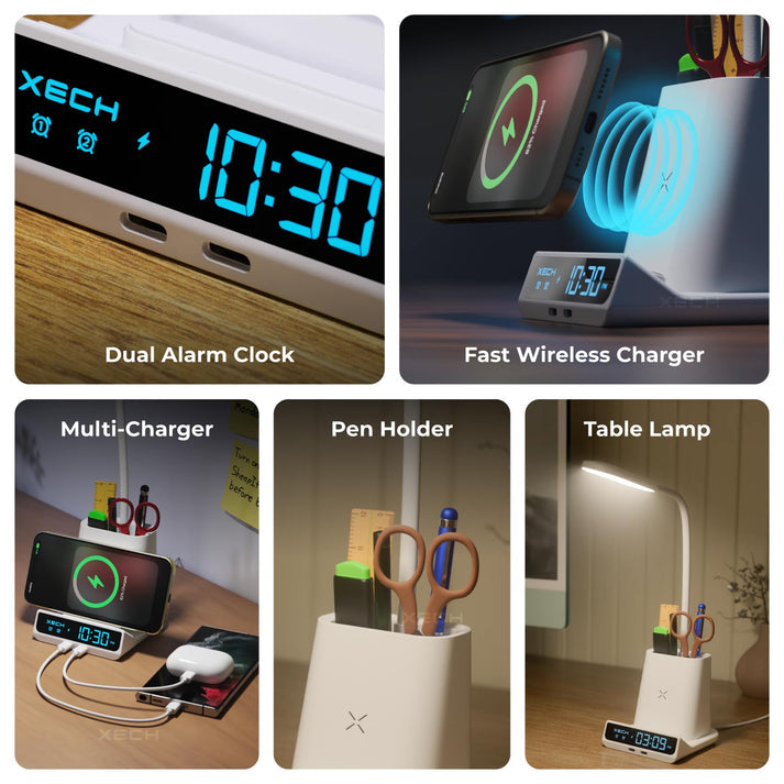 #Xech Quest Ultra A Digital Clock with Dual Alarms