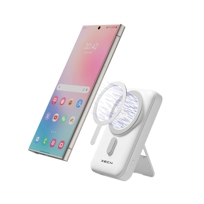 MagSafe Wireless Powerbank X-Charge Mag 5000mAh–Magnetic Fast Charging